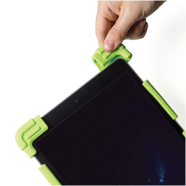 Cover Tablet Celly OCTOPAD Universale 9"-12" Verde Silicone - immagine 3