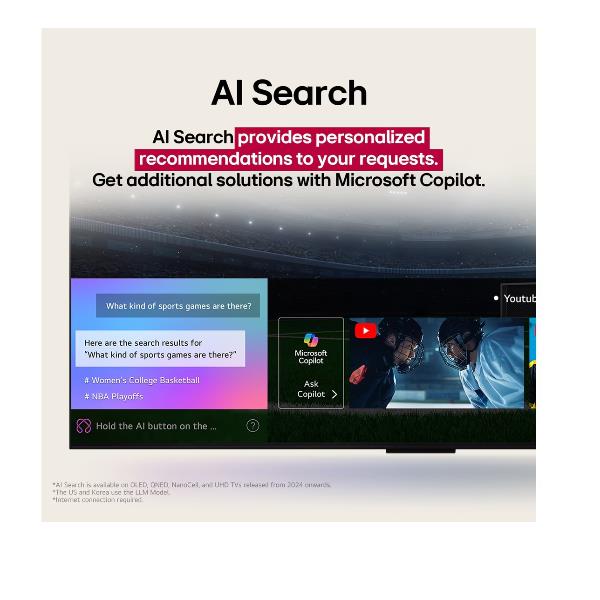 TV LG OLED EVO G5 48" 4K UHD Smart WebOS25 - immagine 2