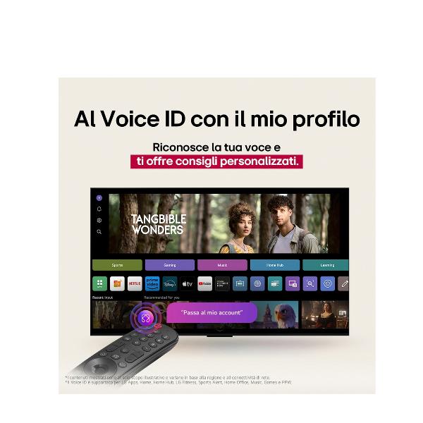 TV LG OLED55B5 55" 4K UHD Smart WebOS25 Piedini Laterali - immagine 2