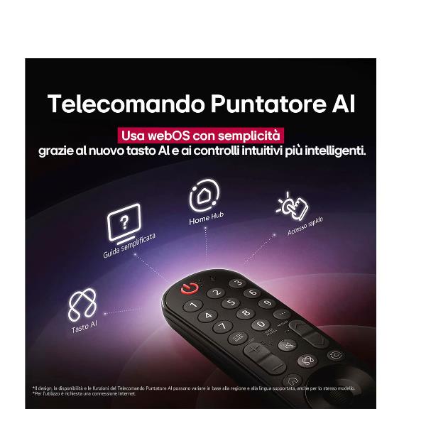 TV LG OLED EVO G5 65" 4K UHD Smart WebOS25 - immagine 2