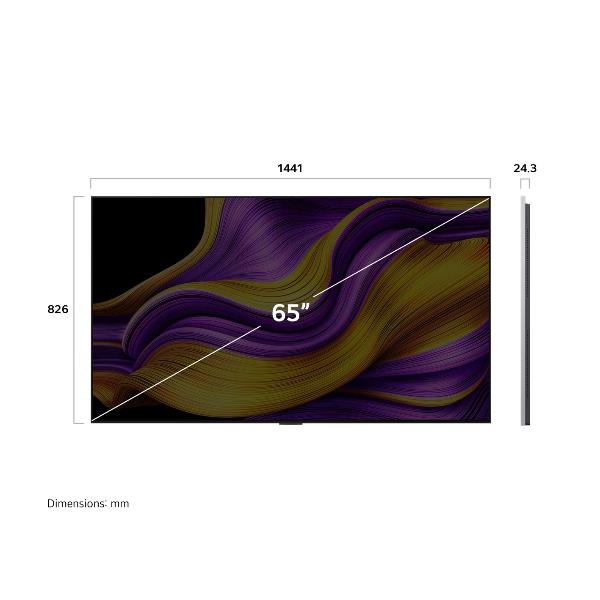 TV LG OLED EVO G5 65" 4K UHD Smart WebOS25 - immagine 9