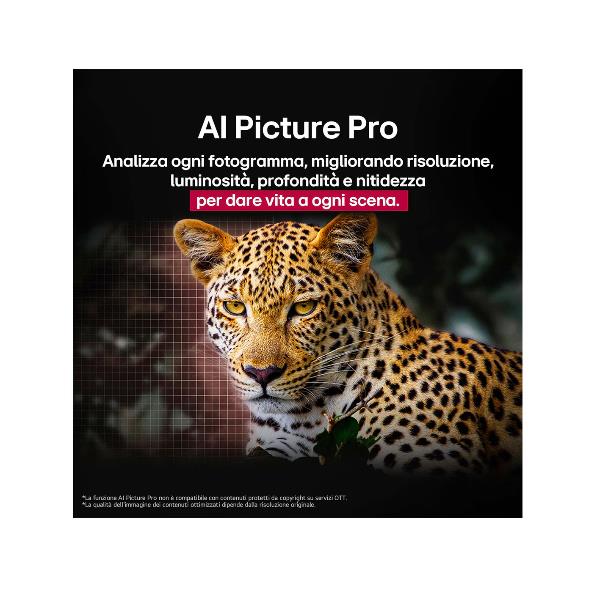 TV LG 83" OLED EVO G5 4K UHD Smart WebOS25 - immagine 5