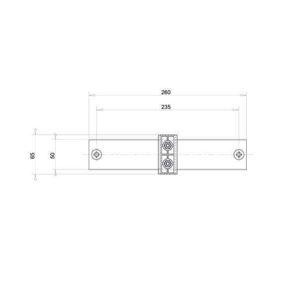 Staffa TV/Monitor ITB Solution OM07084 Montaggio a Muro - immagine 2