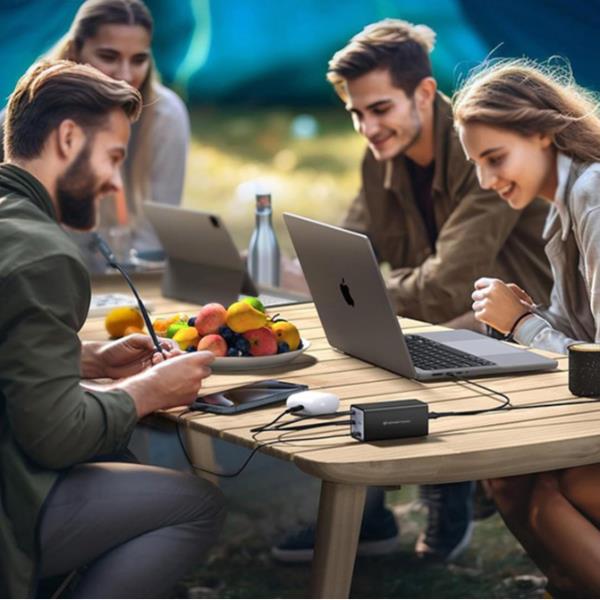 Caricatore USB GaN 6 Porte Conceptronic 200W PD 3.1 QC 3.0 PPS - immagine 7