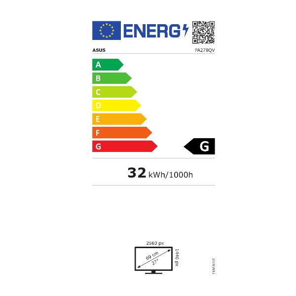 Monitor Asus PA278QV 27" IPS 2K Pivot Altezza Regolabile - immagine 7
