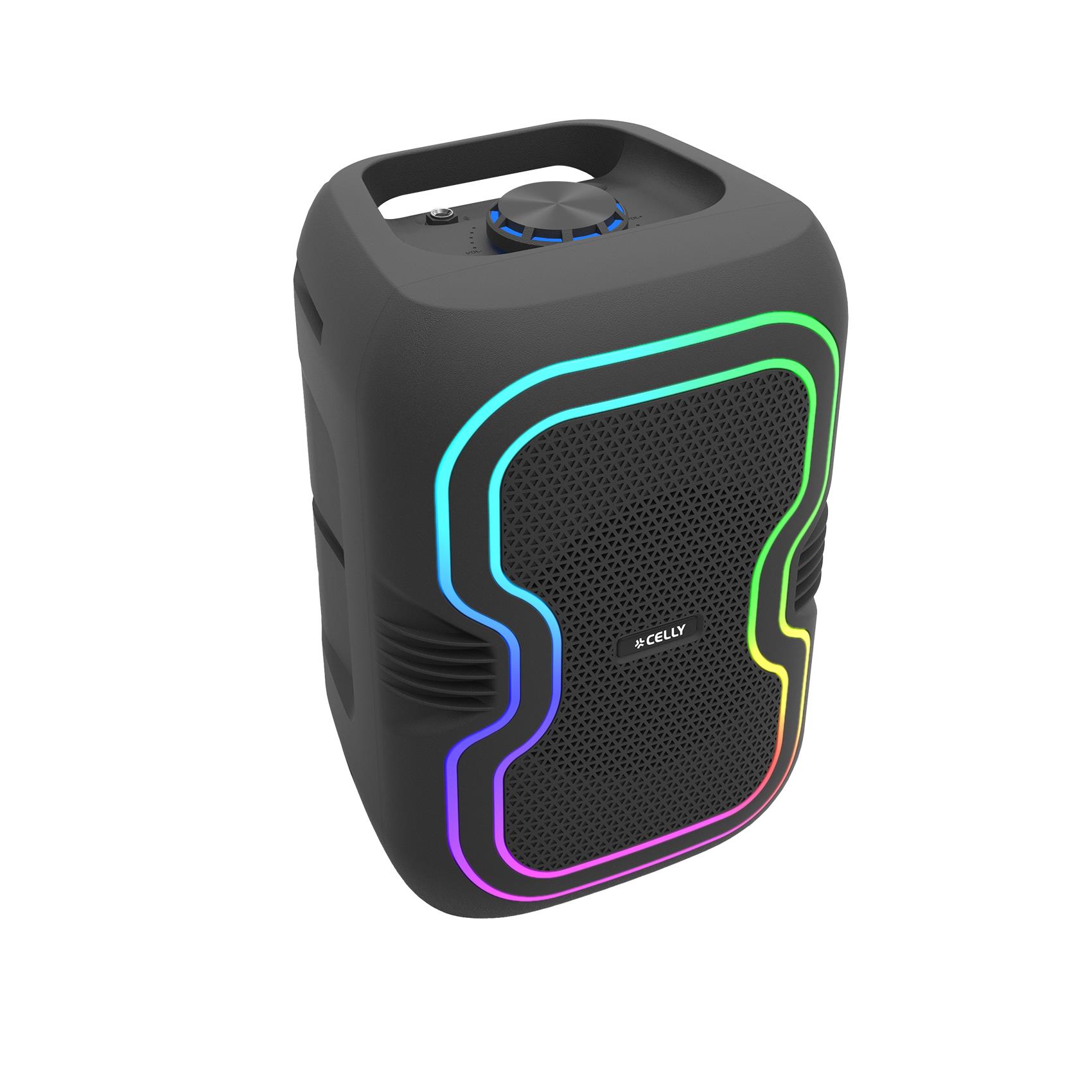 Speaker Bluetooth Celly PARTYSOUND 12W Batteria 1800mAh Nero - immagine 7