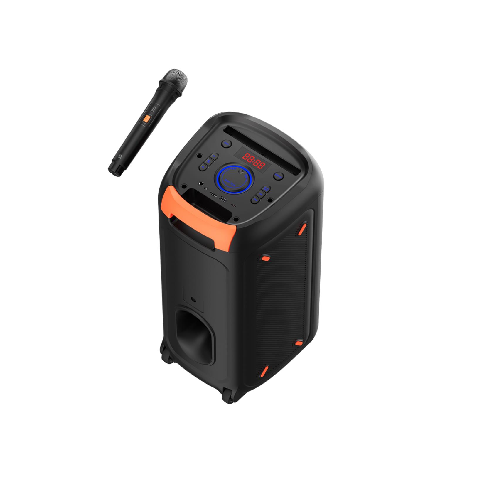 Speaker Celly PARTYSPEAKERWLM 40W Wireless con Microfono - immagine 2