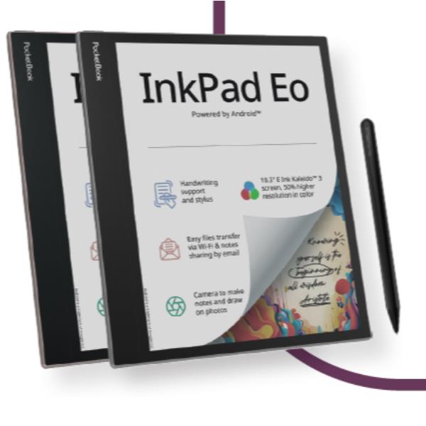 E-Book Reader PocketBook INKPAD EO 10.3" Touchscreen 64GB - immagine 5