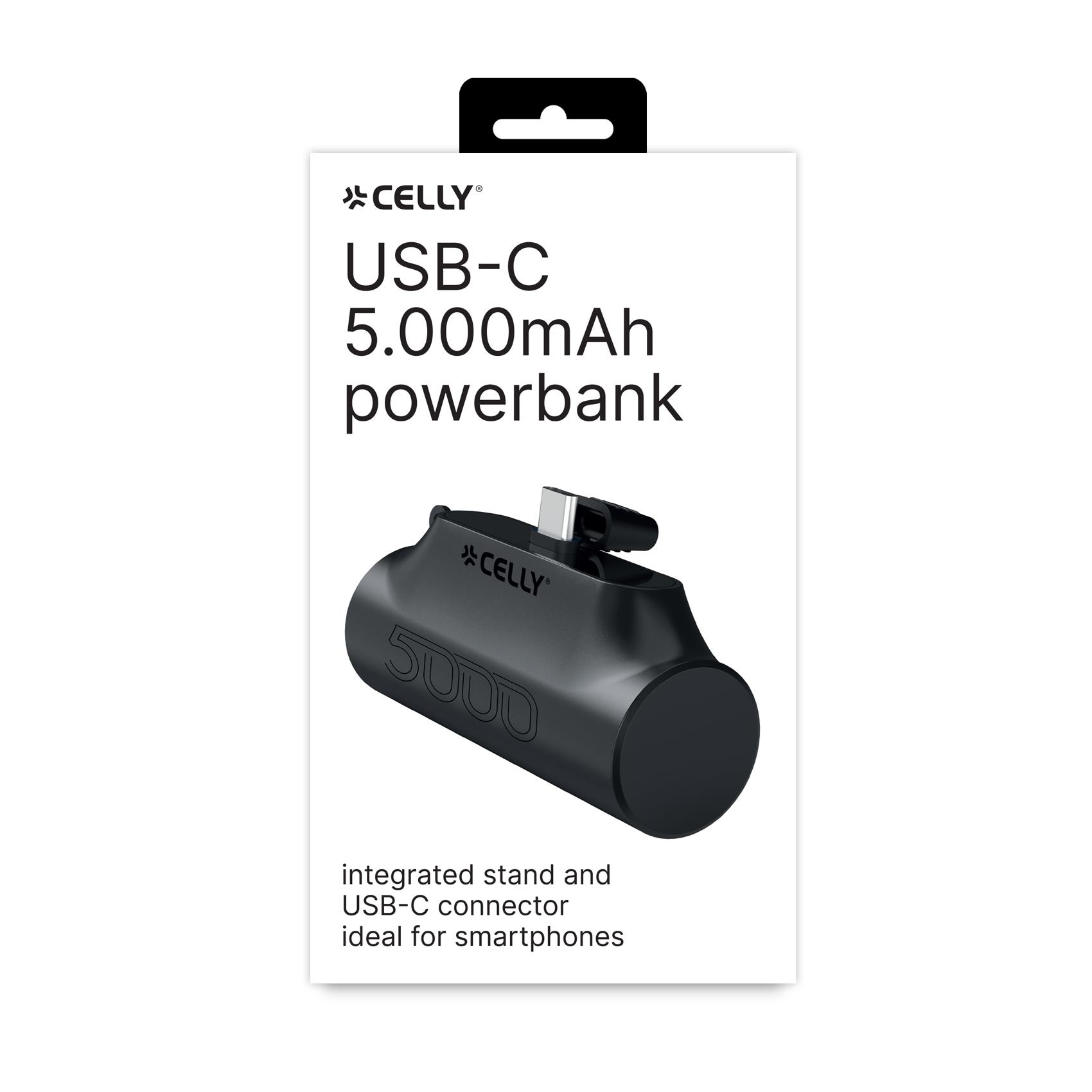 Power Bank Celly PBC5000 5000 mAh 10W Compatto - immagine 3