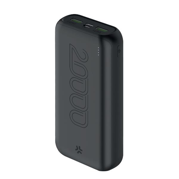 Power Bank Celly PBE20000C 20000 mAh USB-C 10W Ricarica Rapida - immagine 2