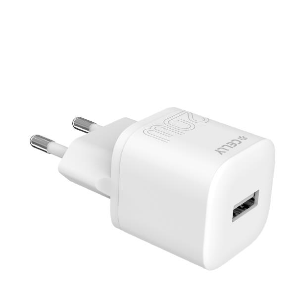 Caricabatterie Celly PC2TCUSBC20W 20W USB-C Bianco - immagine 2