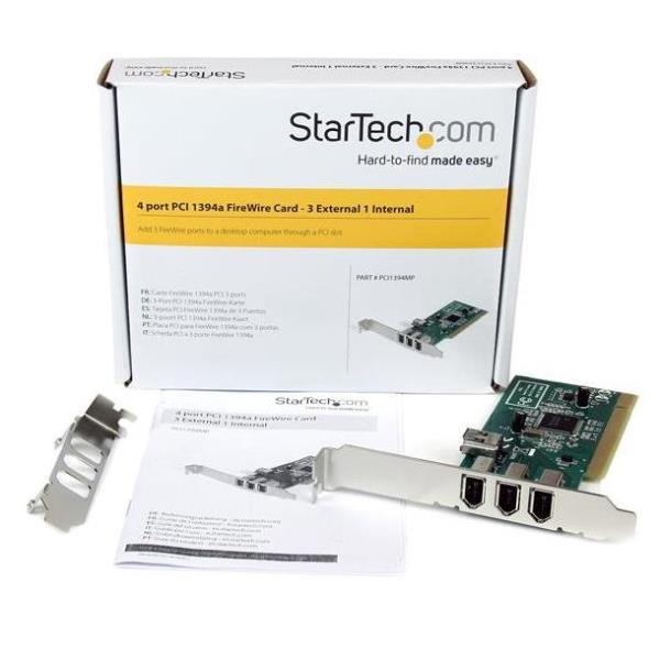 Scheda Riser PCI Startech Adattatore FireWire 1394a - immagine 6