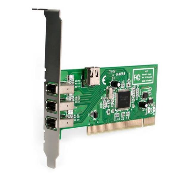 Scheda Riser PCI Startech Adattatore FireWire 1394a - immagine 2