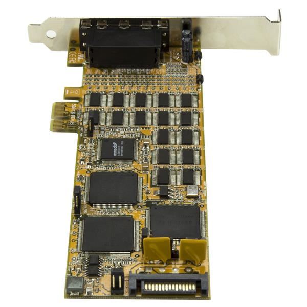 Scheda Seriale Startech PCIe 16 Porte DB9 RS232 - immagine 4