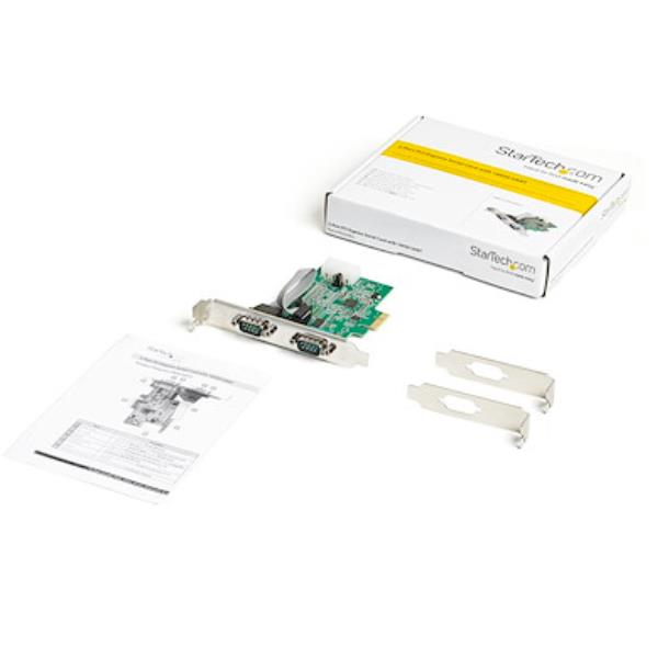 Scheda PCIe Seriale Startech 2 Porte RS232 UART - immagine 5