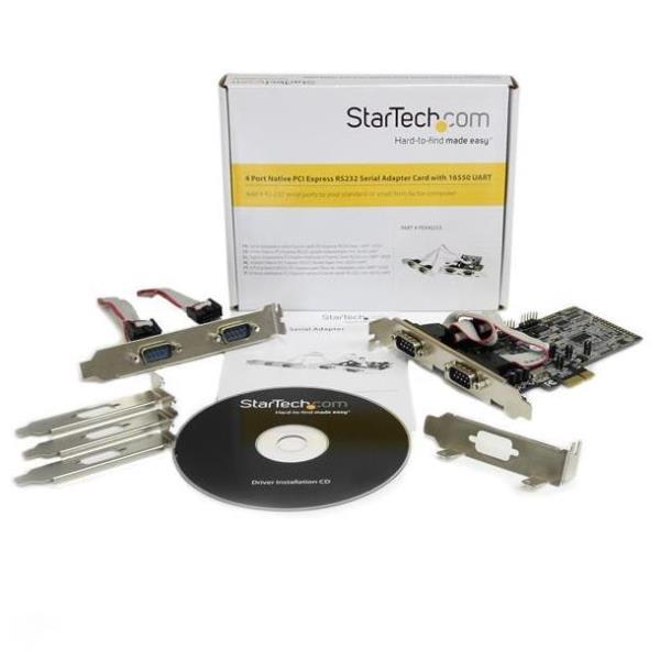 Scheda PCIe Porta Seriale Startech 4 Porte 1Mbit/s - immagine 5