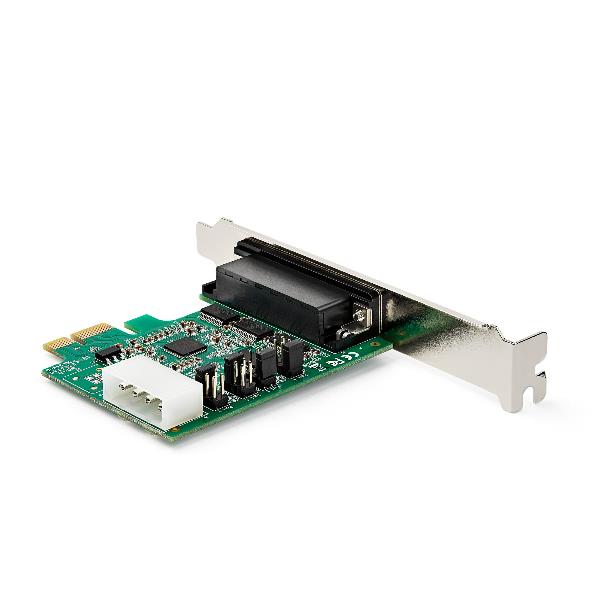 Scheda Seriale PCIe Startech 4 Porte RS232 Acciaio - immagine 2