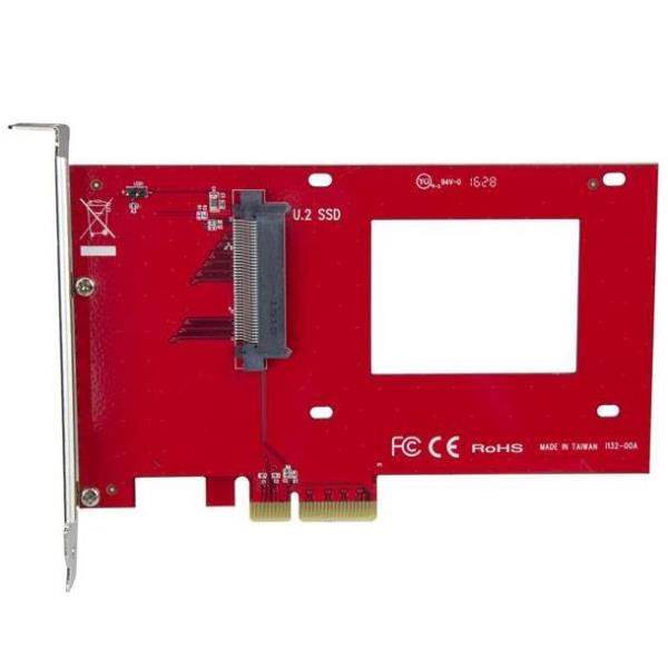 Scheda PCIe U.2 Startech SFF-8639 NVMe 4x PCIe - immagine 2