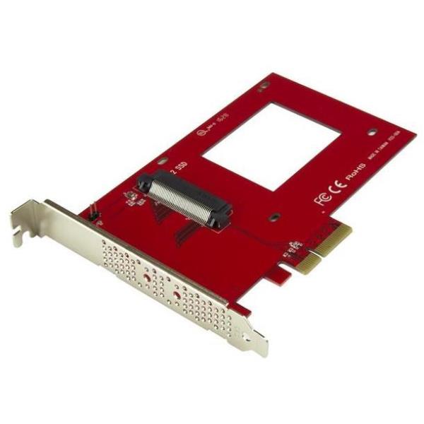 Scheda PCIe U.2 Startech SFF-8639 NVMe 4x PCIe - immagine 5
