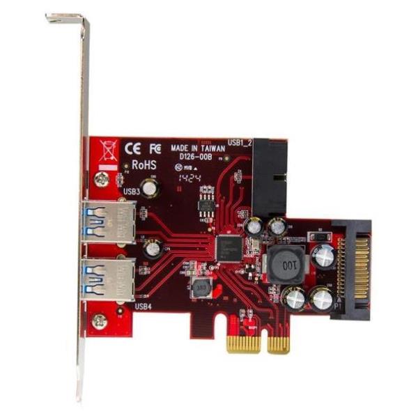Scheda PCIe USB 3.0 Startech 4 Porte - immagine 2