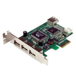 Scheda PCIe USB Startech 4 Porte USB 2.0 Low Profile - immagine 7