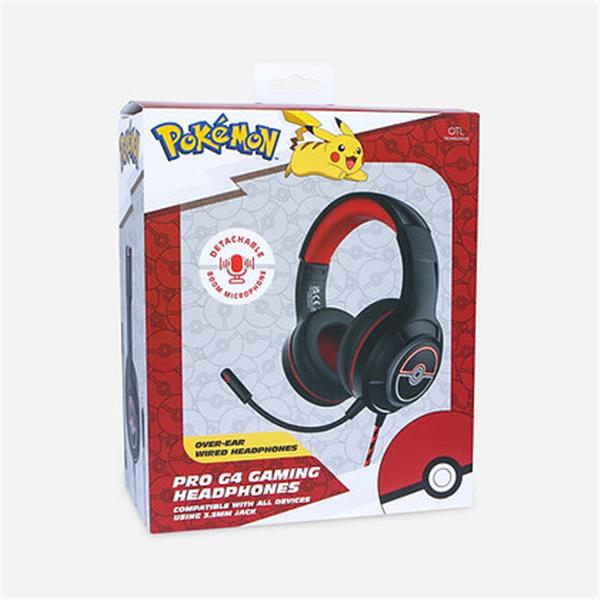 Cuffie Gaming Oceania Trading POKEMON con Microfono e Noise Canceling Nero - SKU: PK0904 - Immagine 8