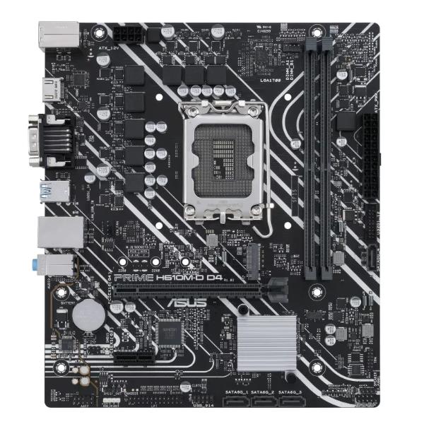 Scheda Madre Asus PRIME H610M-D D4 Micro-ATX LGA1700 DDR4 HDMI - immagine 2