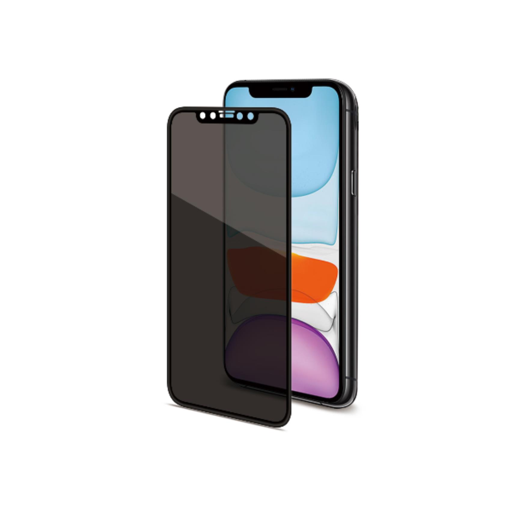 Proteggi Schermo Celly Privacy 3D Glass per Apple iPhone 11 - immagine 4