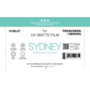 Proteggi Schermo Celly PROFILMPRO MATTE UV Pellicola Antiriflesso 5 Pezzi
