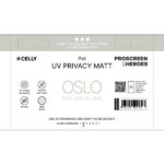 Proteggi Schermo Celly PROFILMPRO MATTE UV Privacy 5 Pezzi
