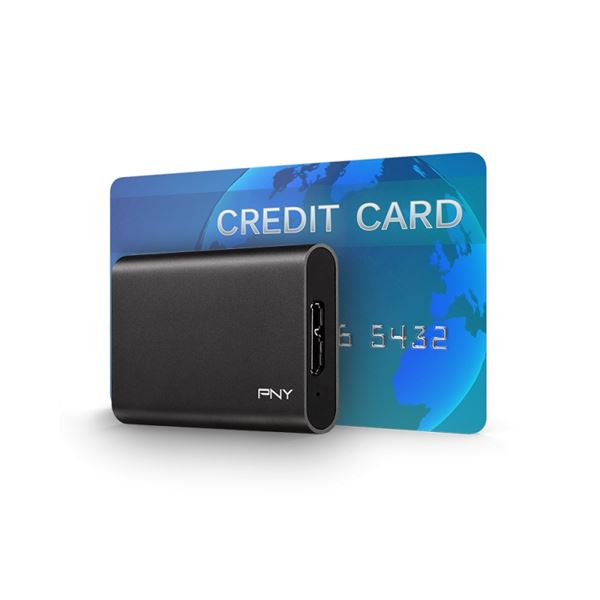 SSD Esterno PNY Elite 960GB USB 3.1 Portatile - immagine 3