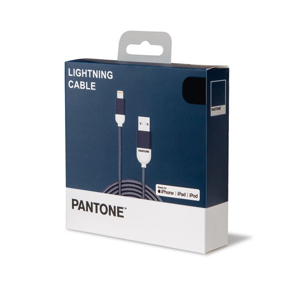 Cavo USB-A to Lightning Pantone 12W 1.5m Blu - immagine 3