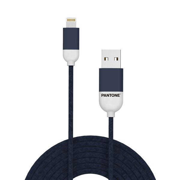 Cavo USB-A to Lightning Pantone 12W 1.5m Blu - immagine 5