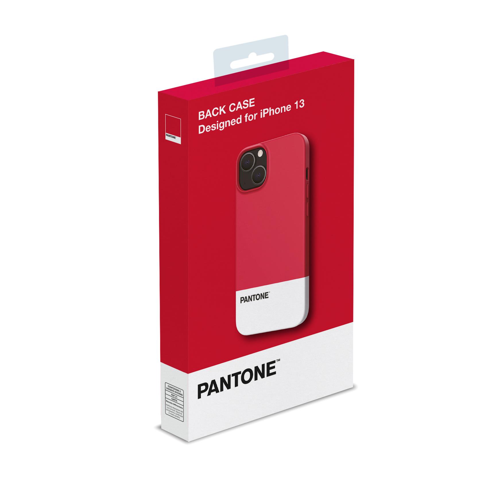 Cover Smartphone Pantone per iPhone 13 in TPU Rosso - immagine 2