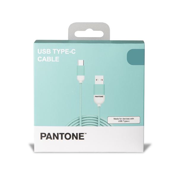 Cavo USB-A/USB-C Pantone 10W 1.5m Azzurro - immagine 5