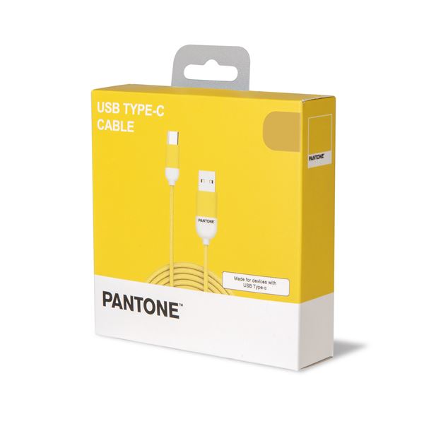 Cavo USB-A USB-C Pantone 10W 1.5m Giallo - immagine 5
