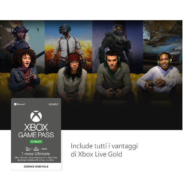 Microsoft XBOX GAME PASS ULTIMATE 1 MESE ESD - Software elettronico - Download immediato - immagine 3