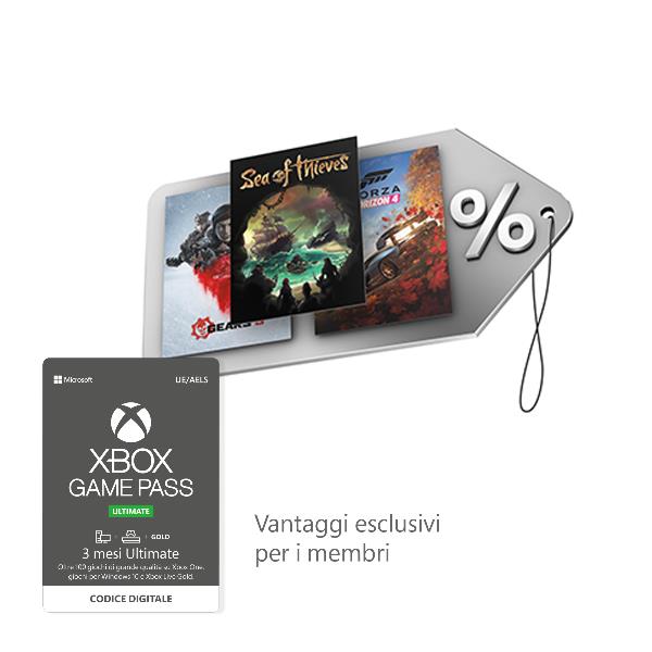 Microsoft XBOX GAME PASS ULTIMATE 3 MESI ESD - Software elettronico - Download immediato - immagine 2