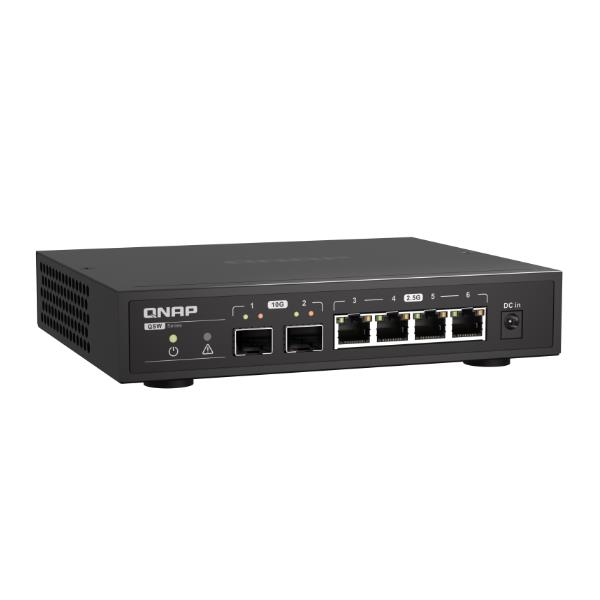 Switch Qnap QSW-2104-2S 4 Porte 2.5GbE + 2 Porte 10Gb SFP+ - immagine 4