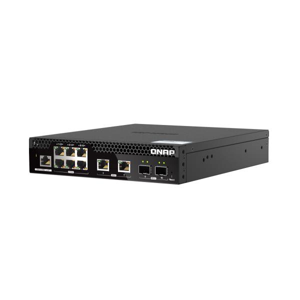 Switch Qnap QSW-M2106R-2S2T 6 Porte 2.5GbE 4 SFP - SKU: QSW-M2106R-2S2T - Immagine 2