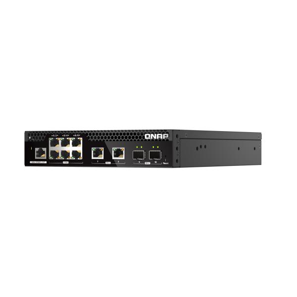 Switch Qnap QSW-M2106R-2S2T 6 Porte 2.5GbE 4 SFP - SKU: QSW-M2106R-2S2T - Immagine 7