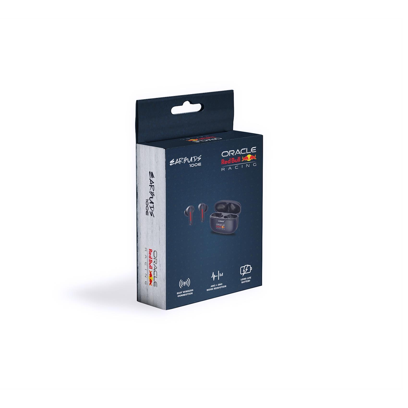 Auricolari True Wireless Nilox Red Bull ANC Sport Bluetooth Microfono Integrato - immagine 2