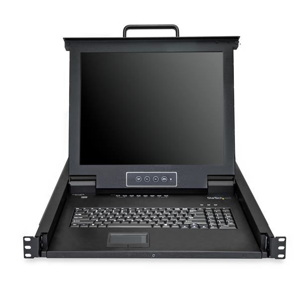 Console KVM Rack 1U Startech 8 Porte VGA 17" - immagine 2