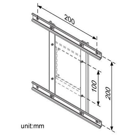 Convertitore VESA ITB Solution RO17.03.1106 per Monitor fino a 32" 20kg - immagine 3