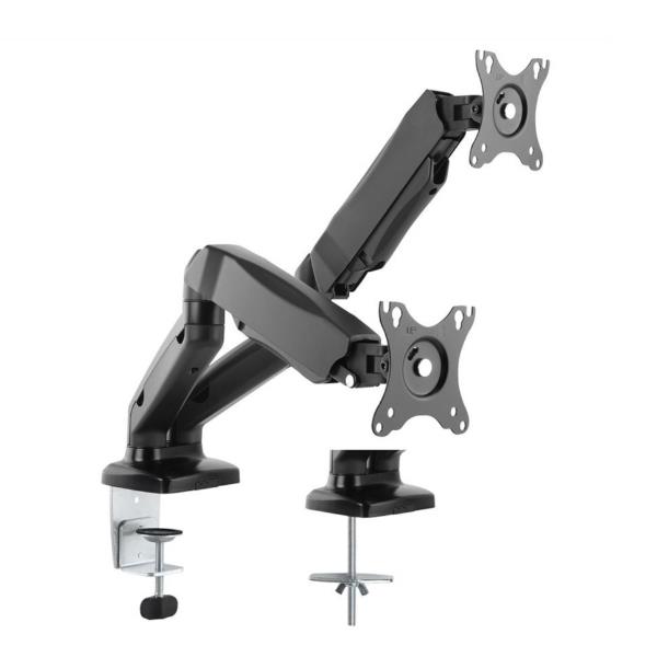 Supporto Monitor ITB Solution RO17.99.1163 per 2 Schermi fino a 27" su Scrivania - immagine 2