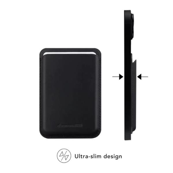Cover Portafoglio con MagSafe Dbramante 1928 Pelle Nera per iPhone - immagine 4