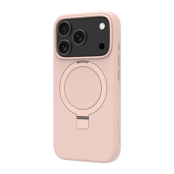Custodia iPhone 17 Pro Dbramante 1928 Roskilde MagSafe Kick ICON Rosa Sabbia - immagine 4