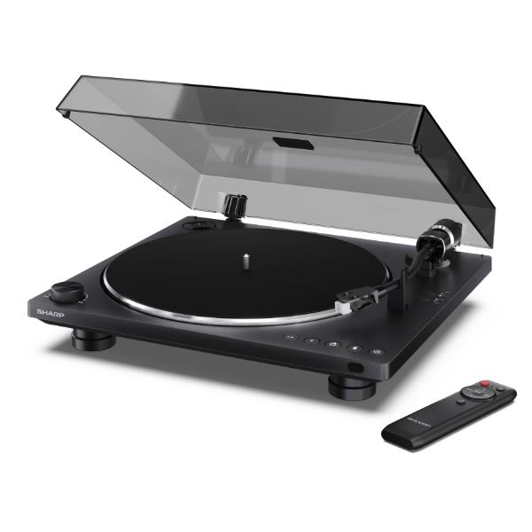 Giradischi Sharp Automatico Bluetooth Telecomando Nero - immagine 7