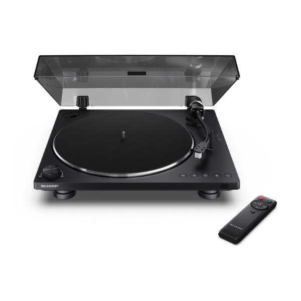 Giradischi Sharp Automatico Bluetooth Telecomando Nero - immagine 8