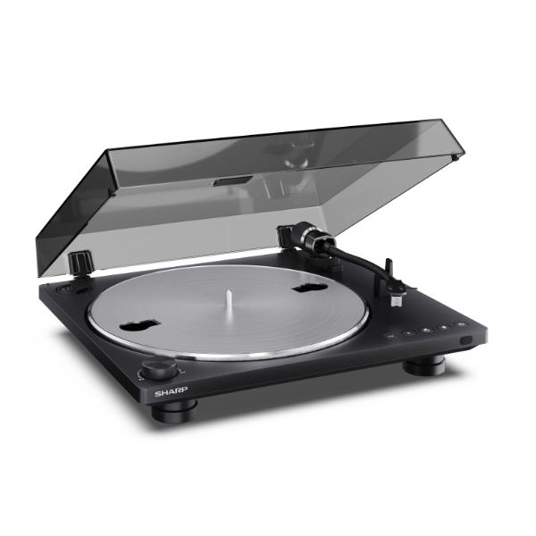 Giradischi Sharp Automatico Bluetooth Telecomando Nero - immagine 9